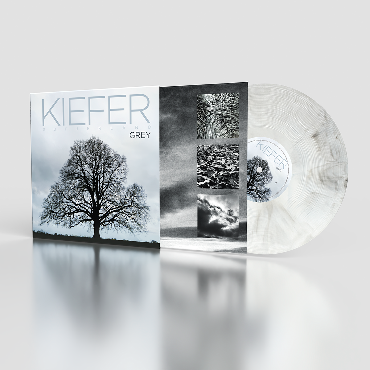 Kiefer Sutherland - Grey LP (Exclusive Smokey Grey)